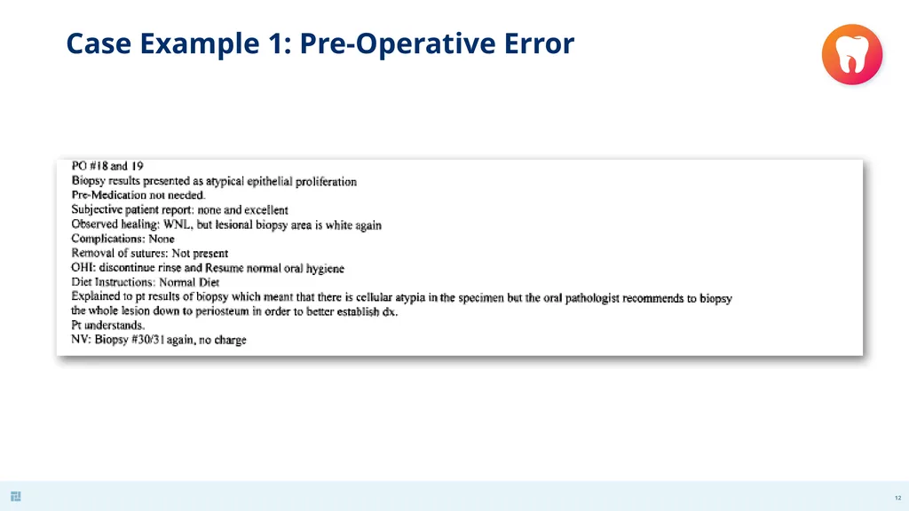 Disasters in Dentistry What to do when the - slide 12 of 48