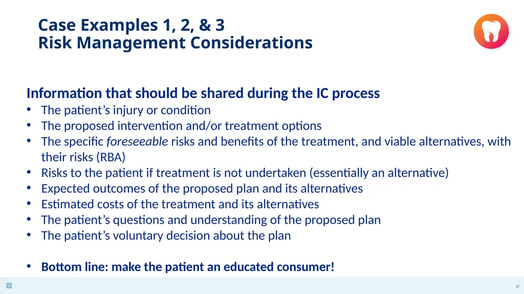 Disasters in Dentistry What to do when the - slide 37 of 48