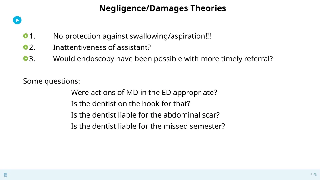 Disasters in Dentistry What to do when the - slide 45 of 48