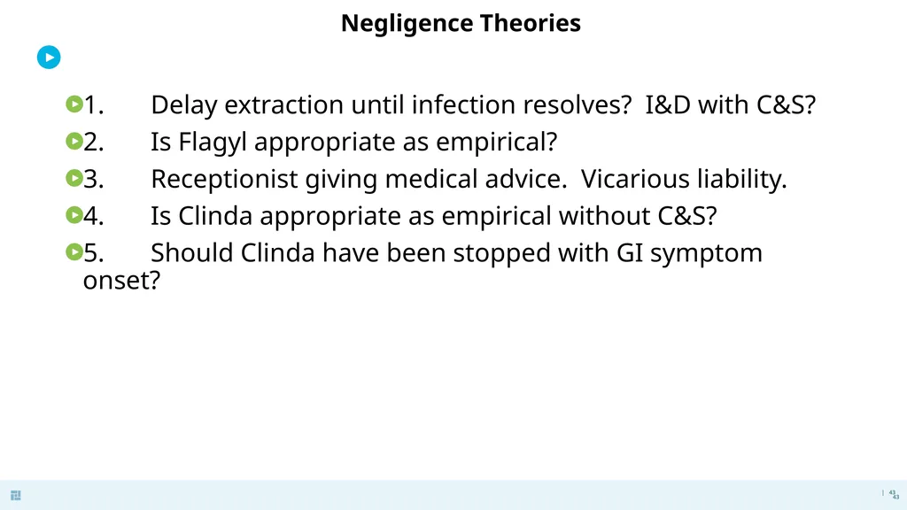 Disasters in Dentistry What to do when the - slide 43 of 48