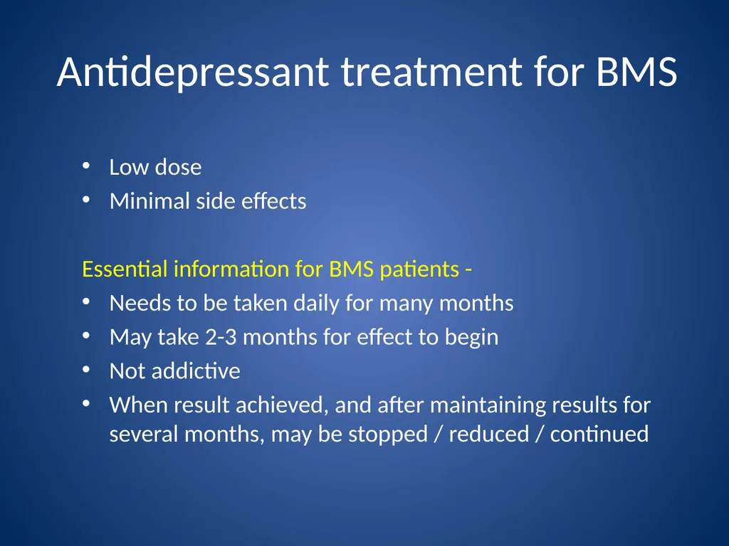 Burning Mouth Syndrome - a frequently unrecognised - slide 18 of 26