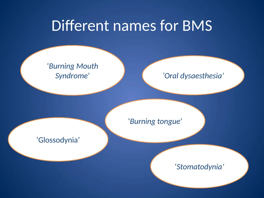 Burning Mouth Syndrome - a frequently unrecognised - slide 5 of 26