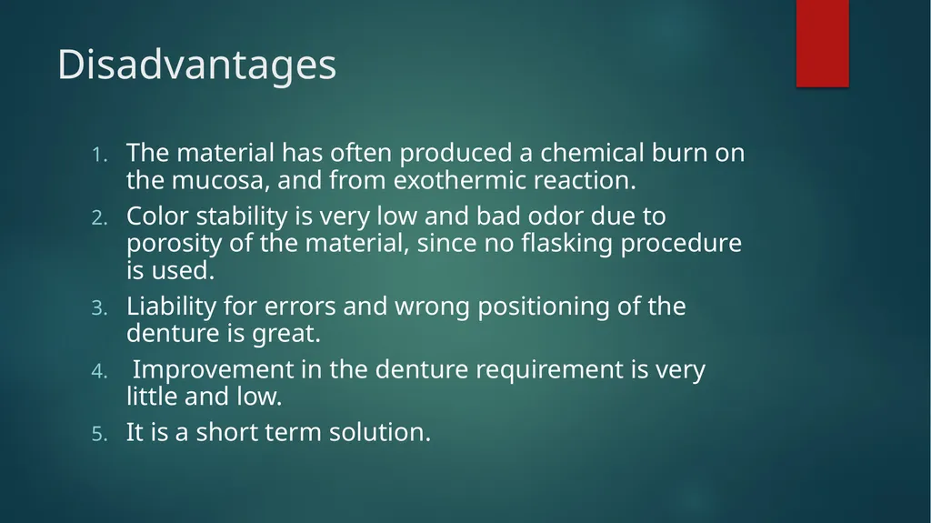 Relining and Rebasing: Relining: It is the - slide 15 of 21