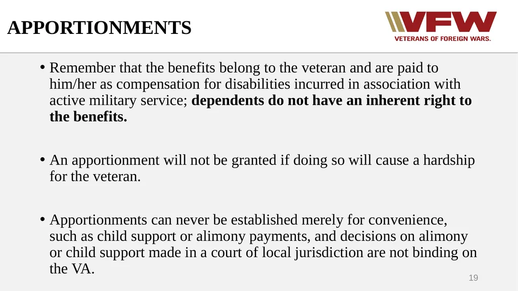 DEPENDENCY Why we add dependents Who can be - slide 19 of 35
