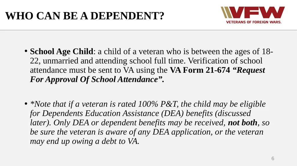 DEPENDENCY Why we add dependents Who can be - slide 6 of 35
