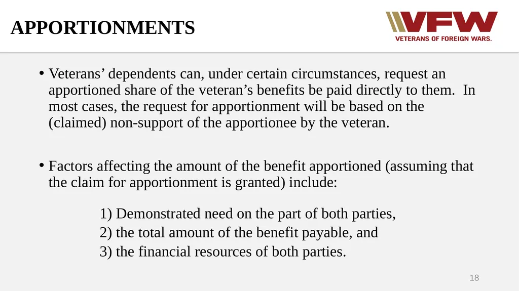 DEPENDENCY Why we add dependents Who can be - slide 18 of 35
