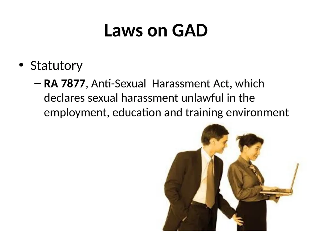 GAD LEGAL MANDATE Gender Sensitivity Training - slide 48 of 87
