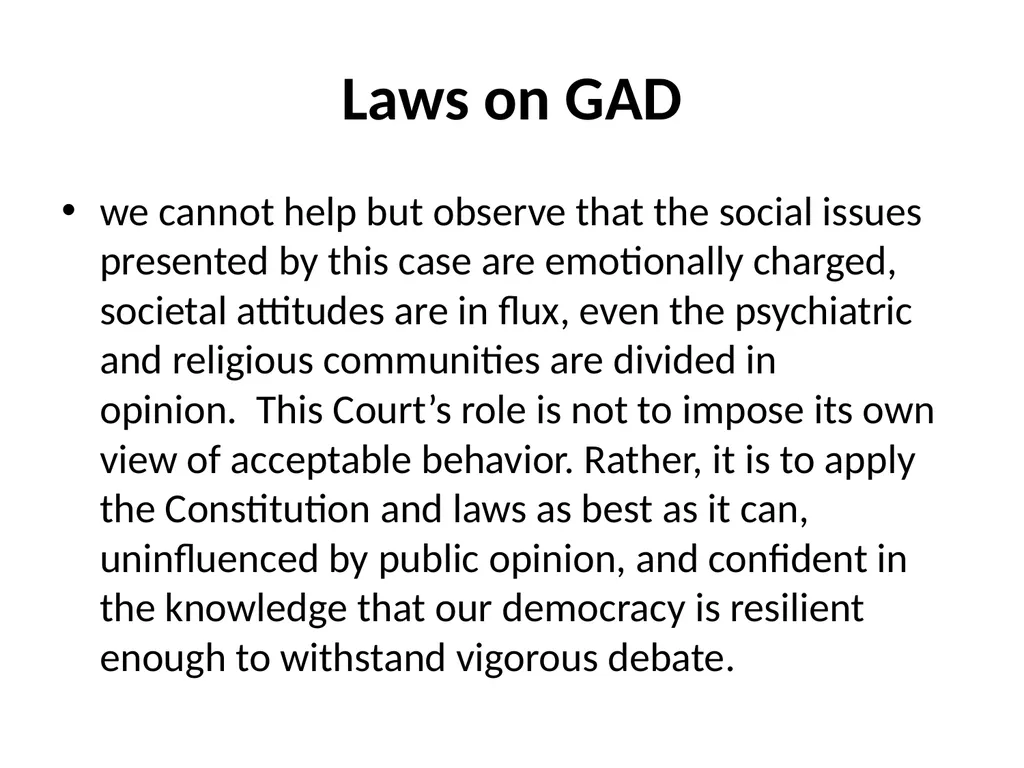 GAD LEGAL MANDATE Gender Sensitivity Training - slide 79 of 87