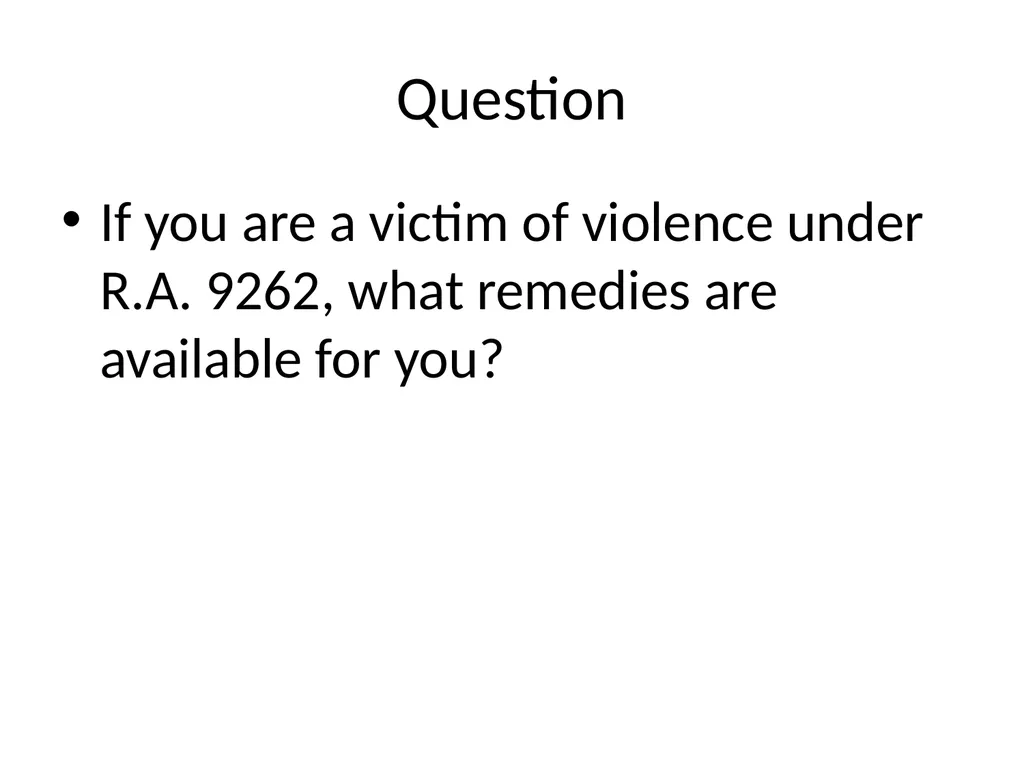GAD LEGAL MANDATE Gender Sensitivity Training - slide 69 of 87