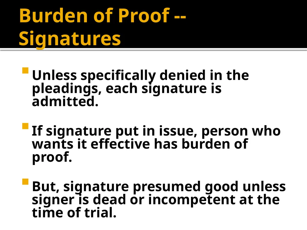Holders in Due Course Holders in Due Course - slide 58 of 65