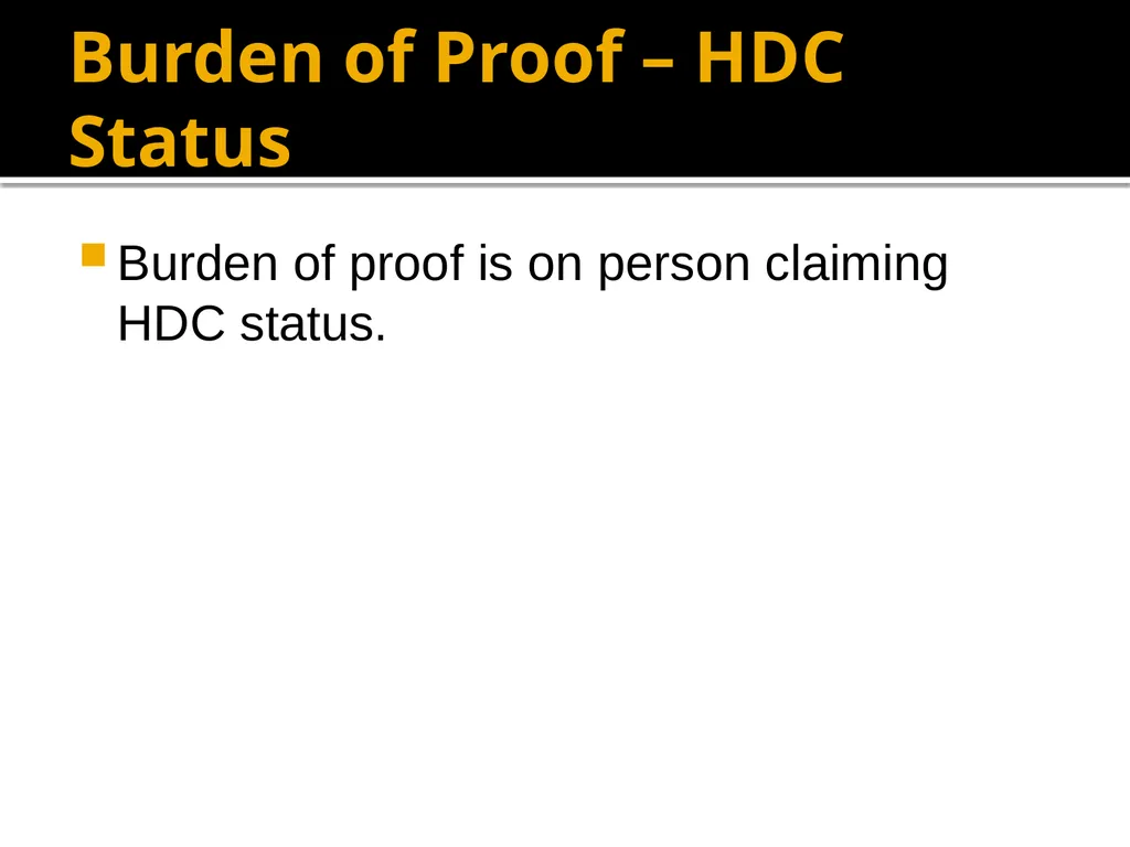 Holders in Due Course Holders in Due Course - slide 60 of 65