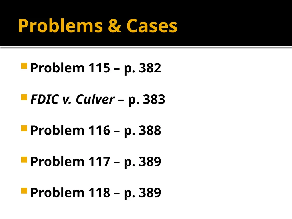 Holders in Due Course Holders in Due Course - slide 54 of 65