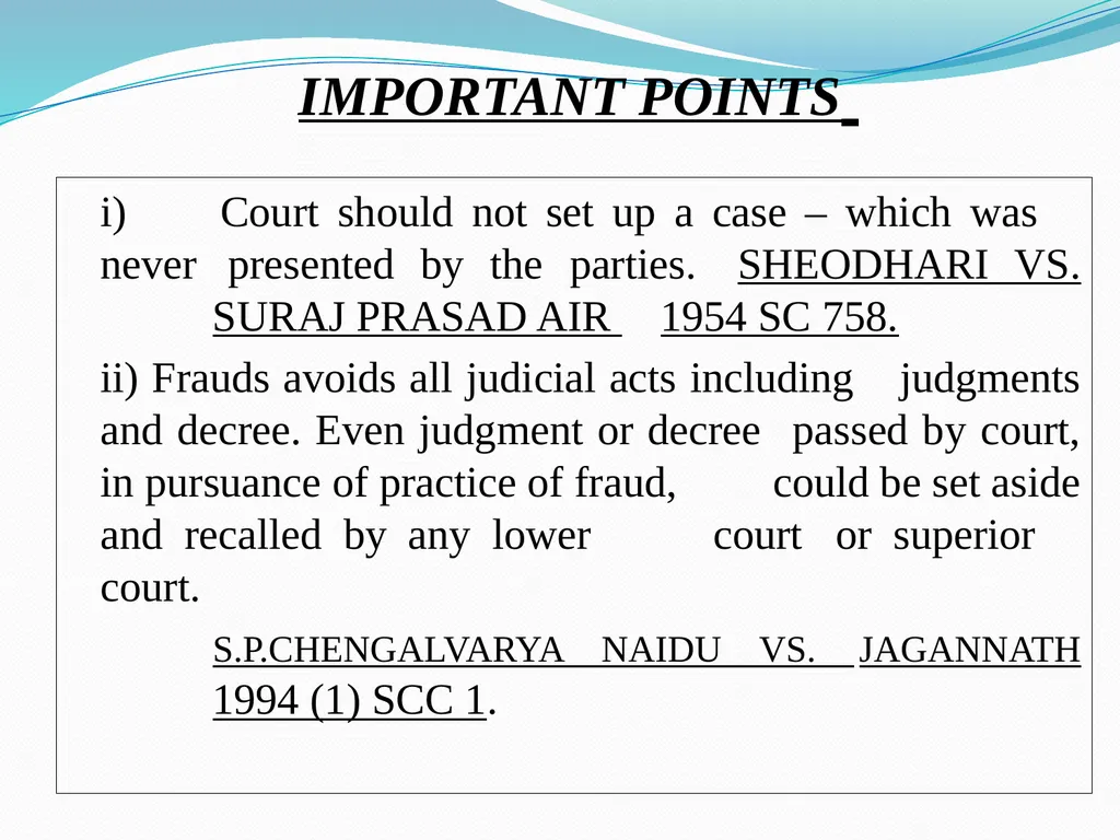 ART OF DRAFTING PLEADINGS Pradeep. K Mittal Past - slide 48 of 58