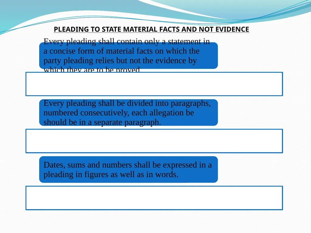 ART OF DRAFTING PLEADINGS Pradeep. K Mittal Past - slide 3 of 58