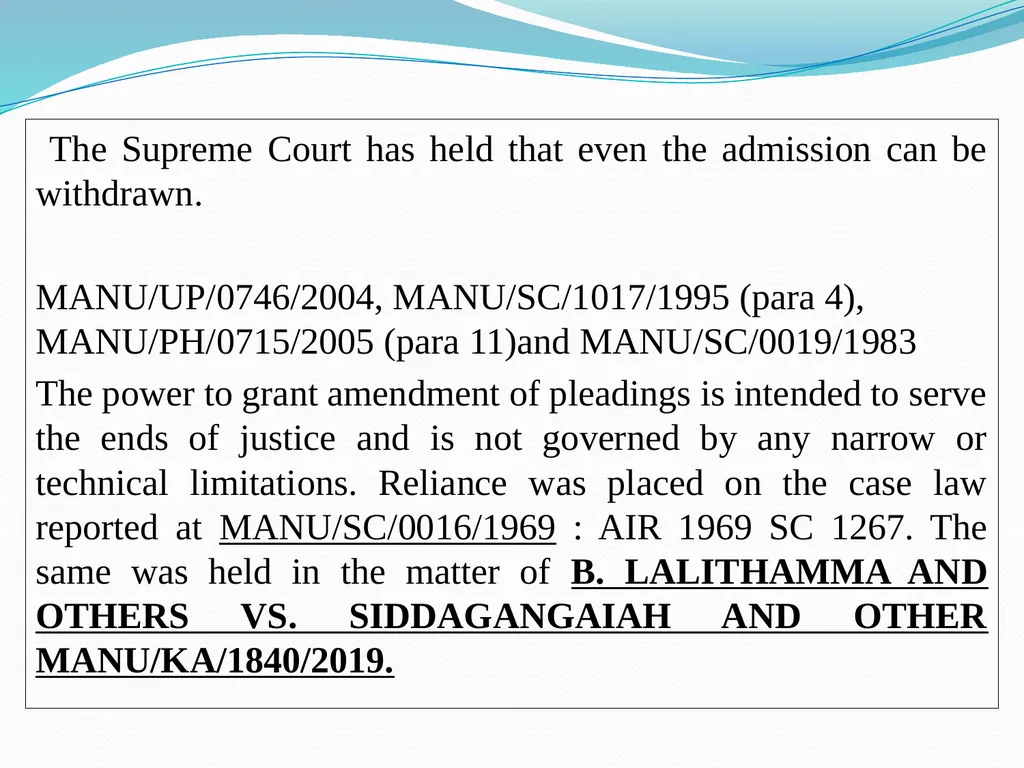 ART OF DRAFTING PLEADINGS Pradeep. K Mittal Past - slide 36 of 58