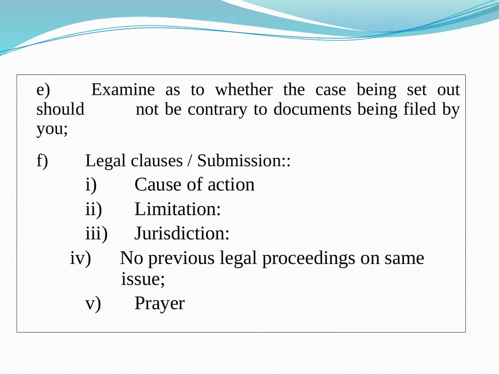 ART OF DRAFTING PLEADINGS Pradeep. K Mittal Past - slide 20 of 58