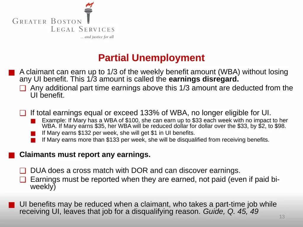 SPRING 2025 Unemployment Insurance Helping - slide 13 of 62