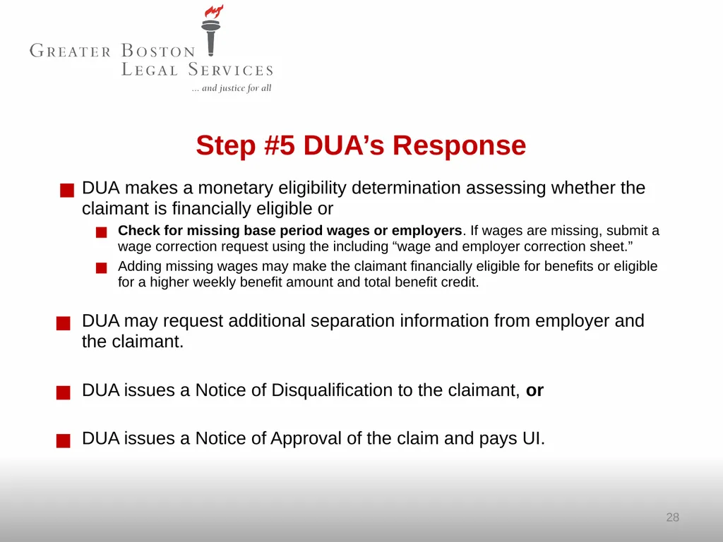 SPRING 2025 Unemployment Insurance Helping - slide 28 of 62