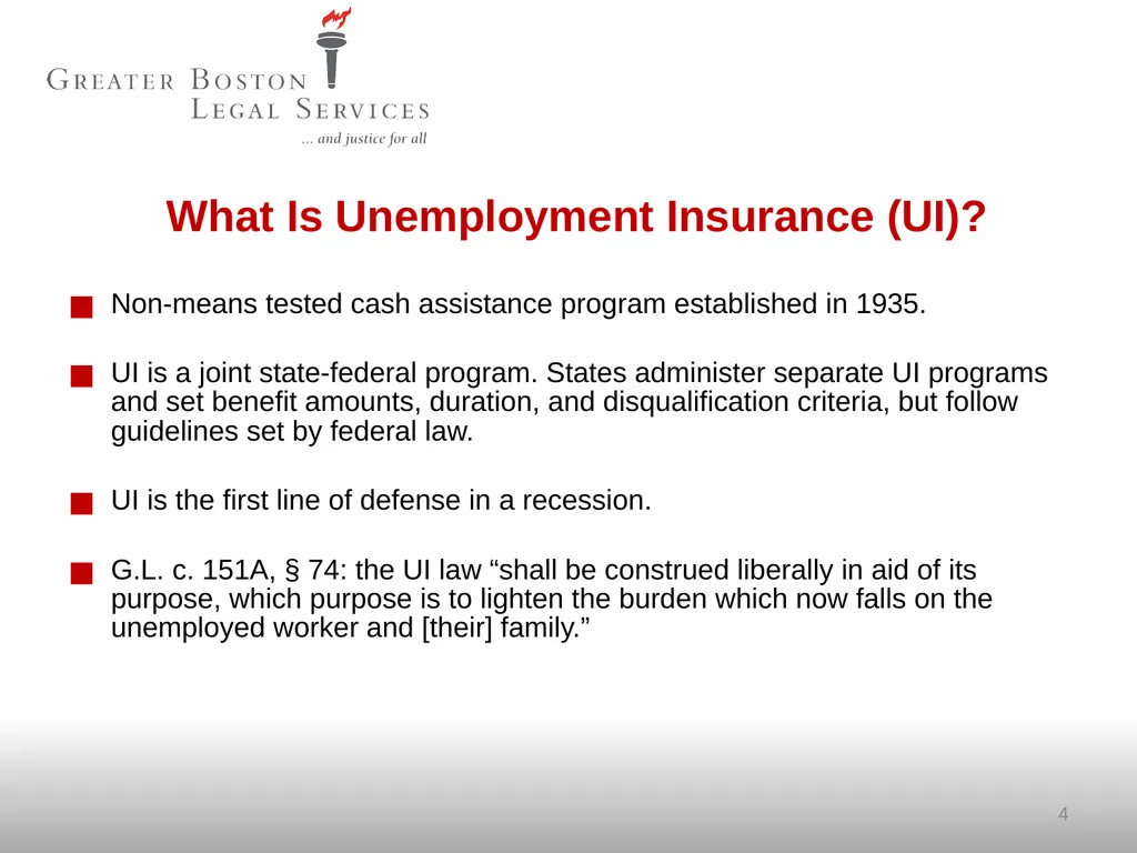 SPRING 2025 Unemployment Insurance Helping - slide 4 of 62
