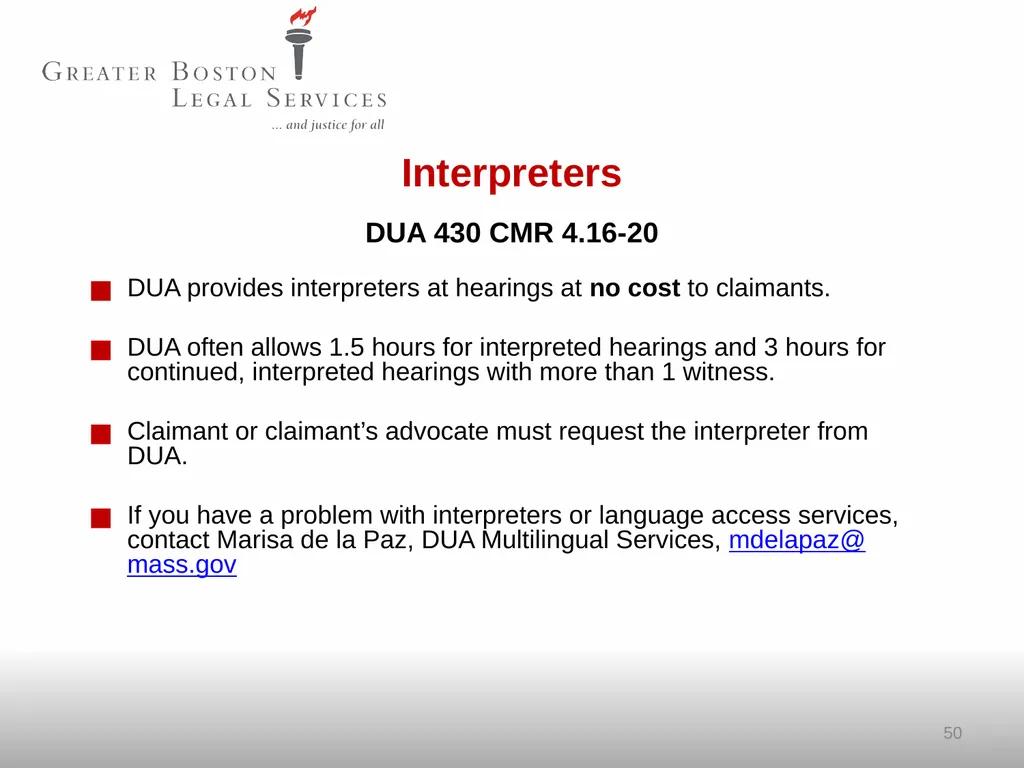 SPRING 2025 Unemployment Insurance Helping - slide 50 of 62