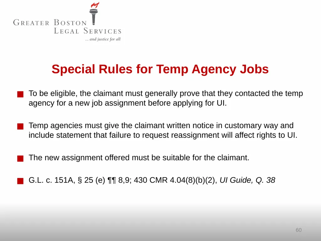 SPRING 2025 Unemployment Insurance Helping - slide 60 of 62