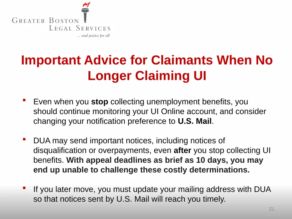 SPRING 2025 Unemployment Insurance Helping - slide 21 of 62