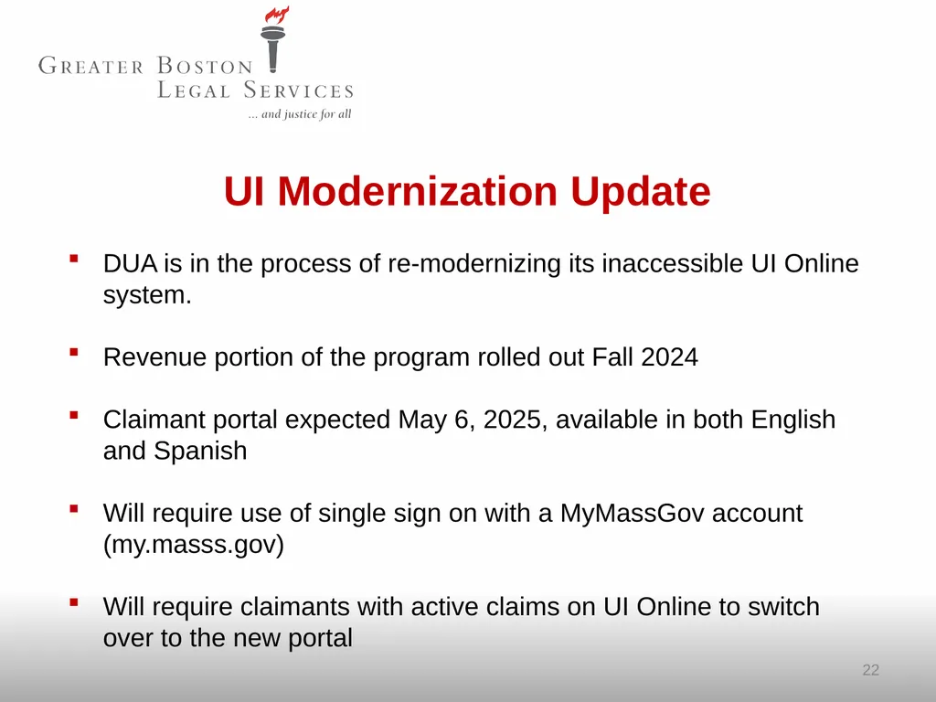 SPRING 2025 Unemployment Insurance Helping - slide 22 of 62