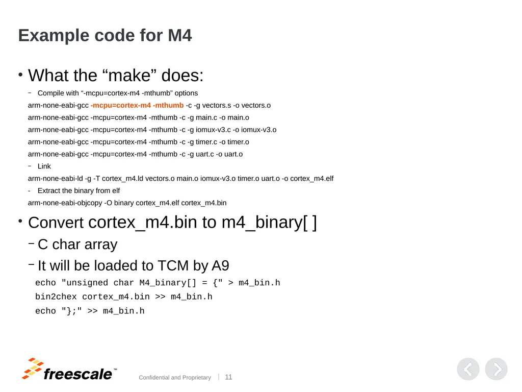 i.MX6SoloX : A9 + M4 Development Environment - slide 11 of 22