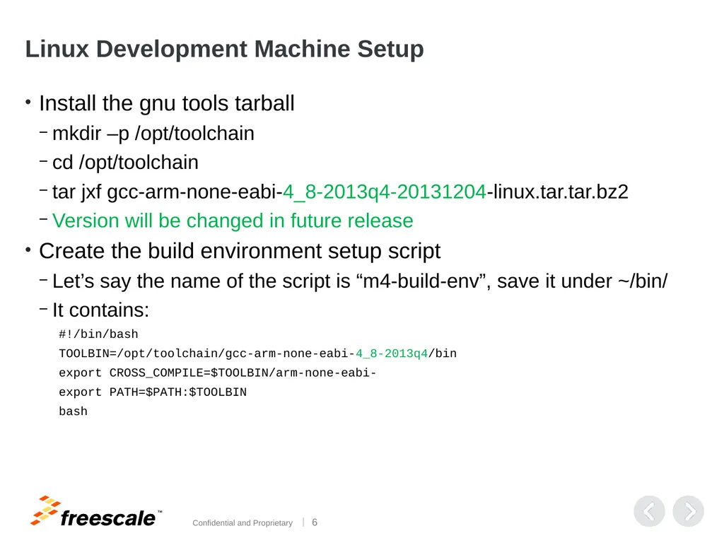 i.MX6SoloX : A9 + M4 Development Environment - slide 6 of 22