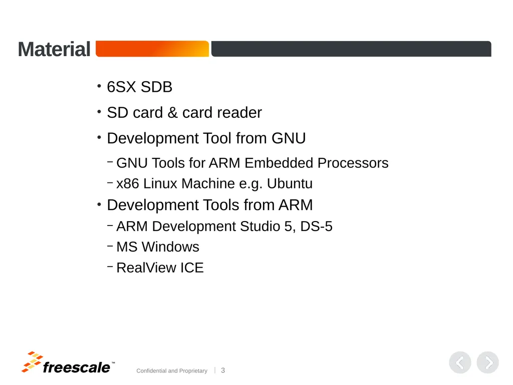 i.MX6SoloX : A9 + M4 Development Environment - slide 3 of 22