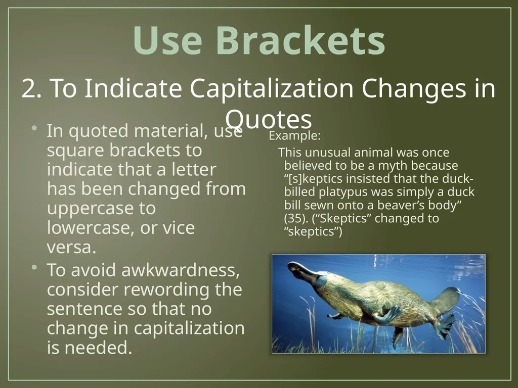 Brackets Created by Ashley Massie April 2012 - slide 4 of 8