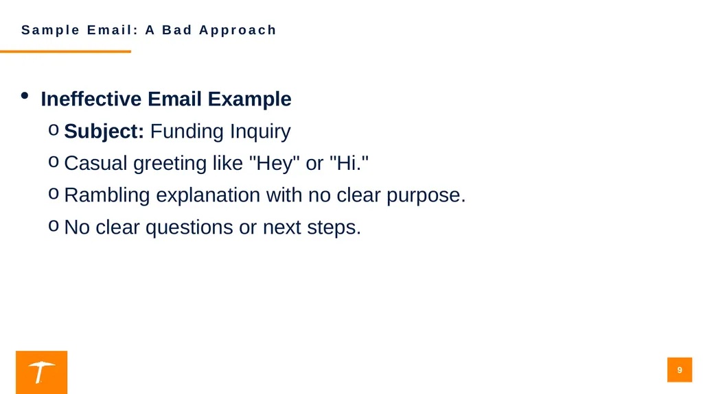 Contacting a Program Officer: Best Practices for - slide 9 of 19