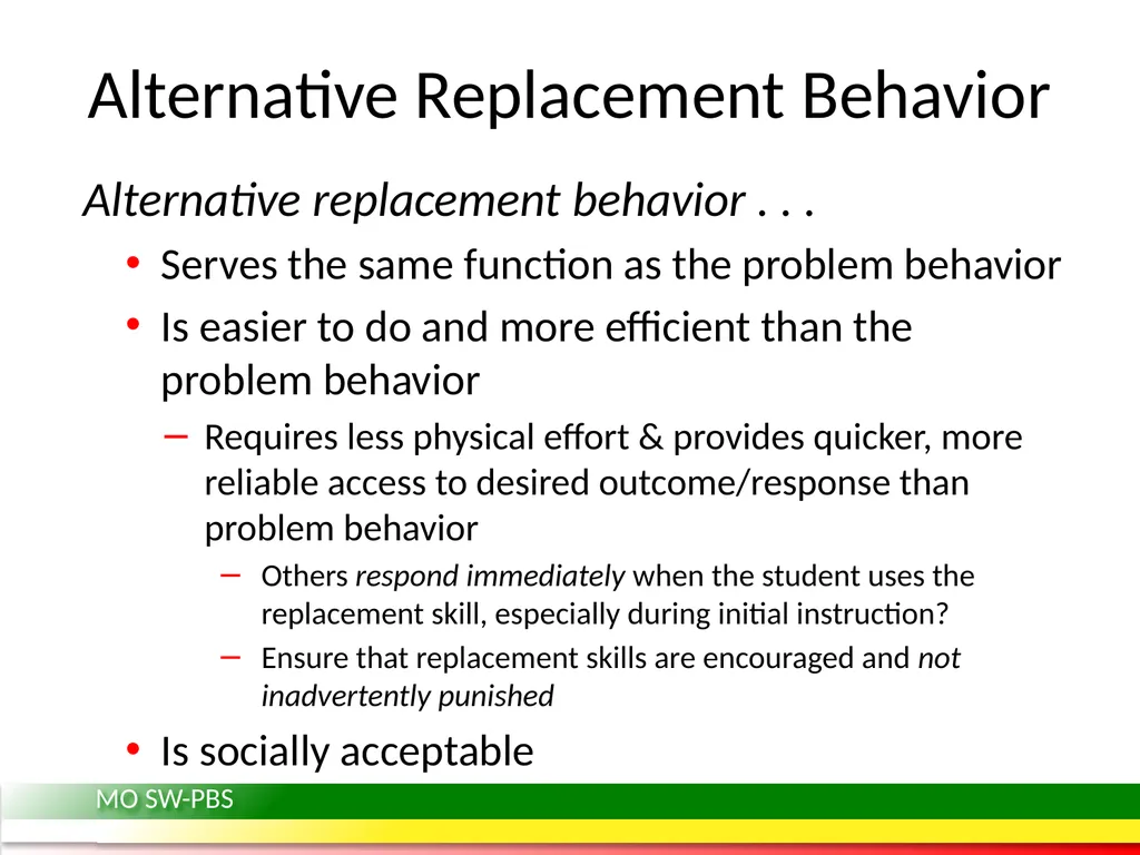 Behavior Intervention Plans: Developing a - slide 20 of 26