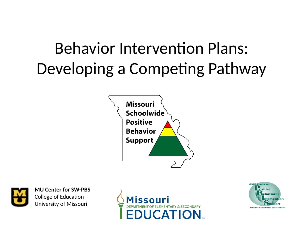 Behavior Intervention Plans: Developing a - slide 1 of 26