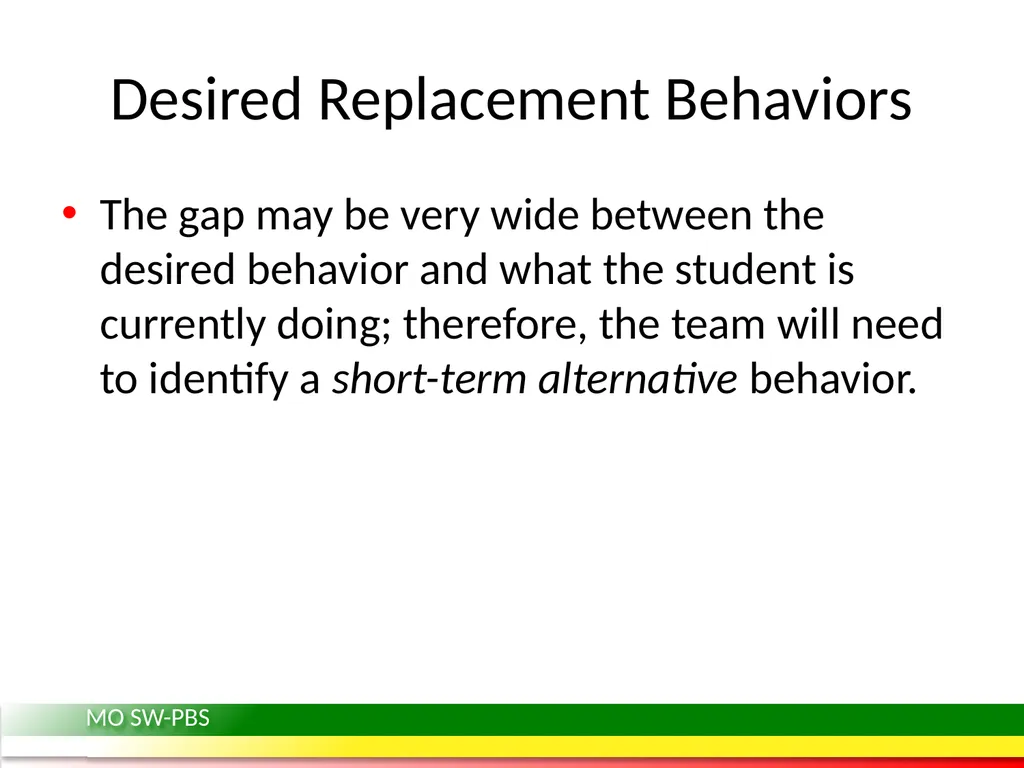 Behavior Intervention Plans: Developing a - slide 18 of 26