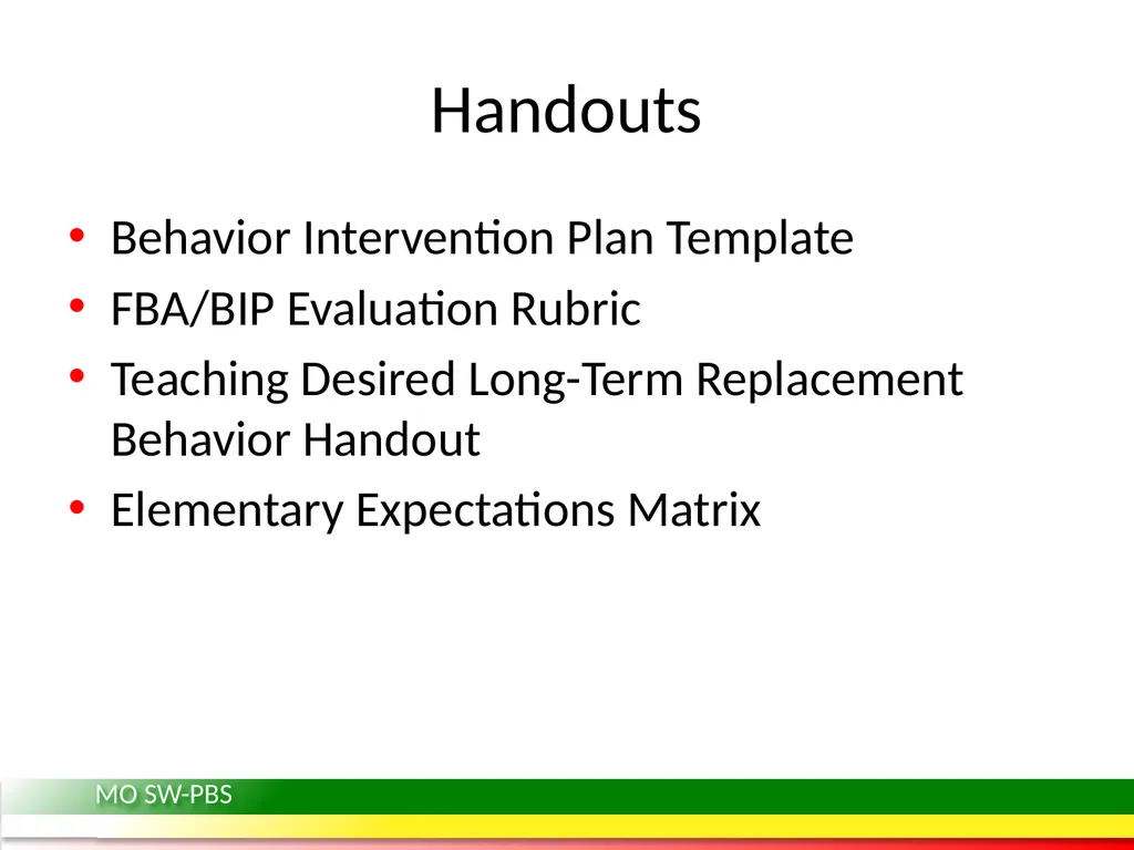 Behavior Intervention Plans: Developing a - slide 2 of 26