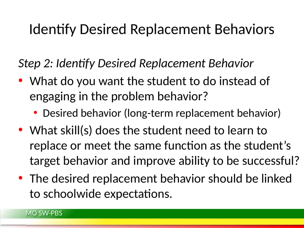 Behavior Intervention Plans: Developing a - slide 14 of 26