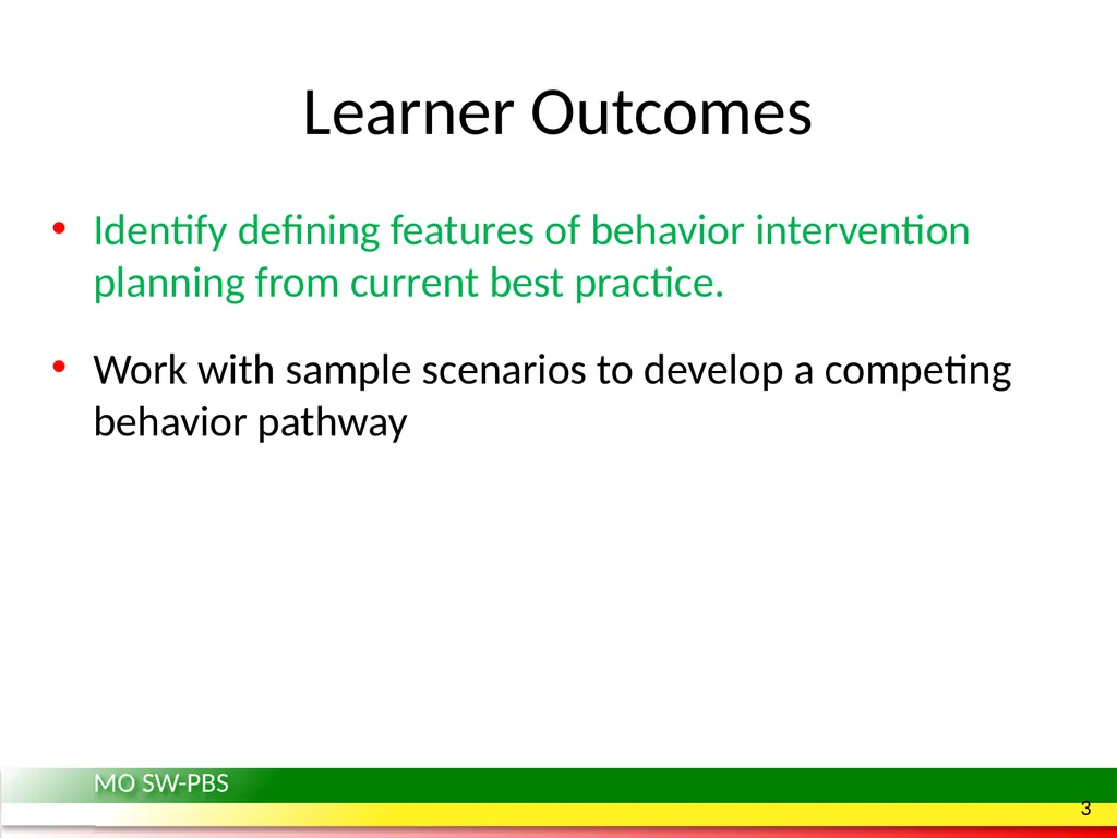 Behavior Intervention Plans: Developing a - slide 4 of 26