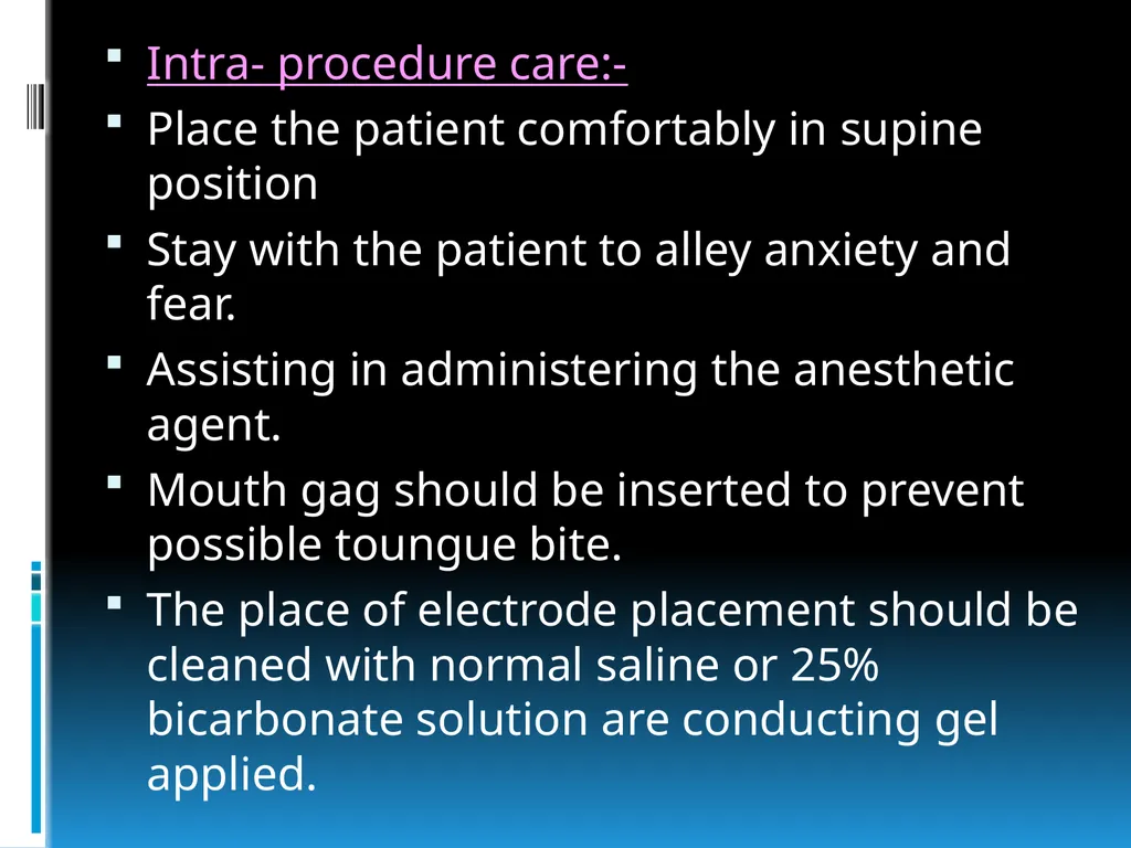 ElECTROCONVULSIVE THERAPY (E.C.T) INTRODUCTION:- - slide 29 of 32