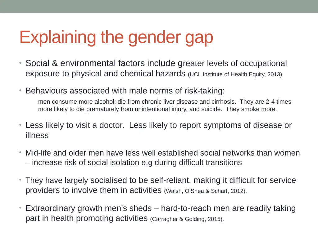 Men’s learning & well-being What do we know about - slide 3 of 22
