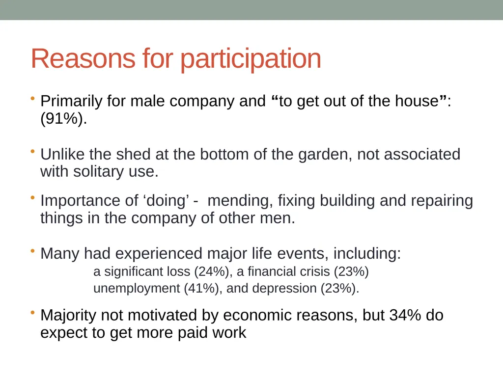 Men’s learning & well-being What do we know about - slide 13 of 22