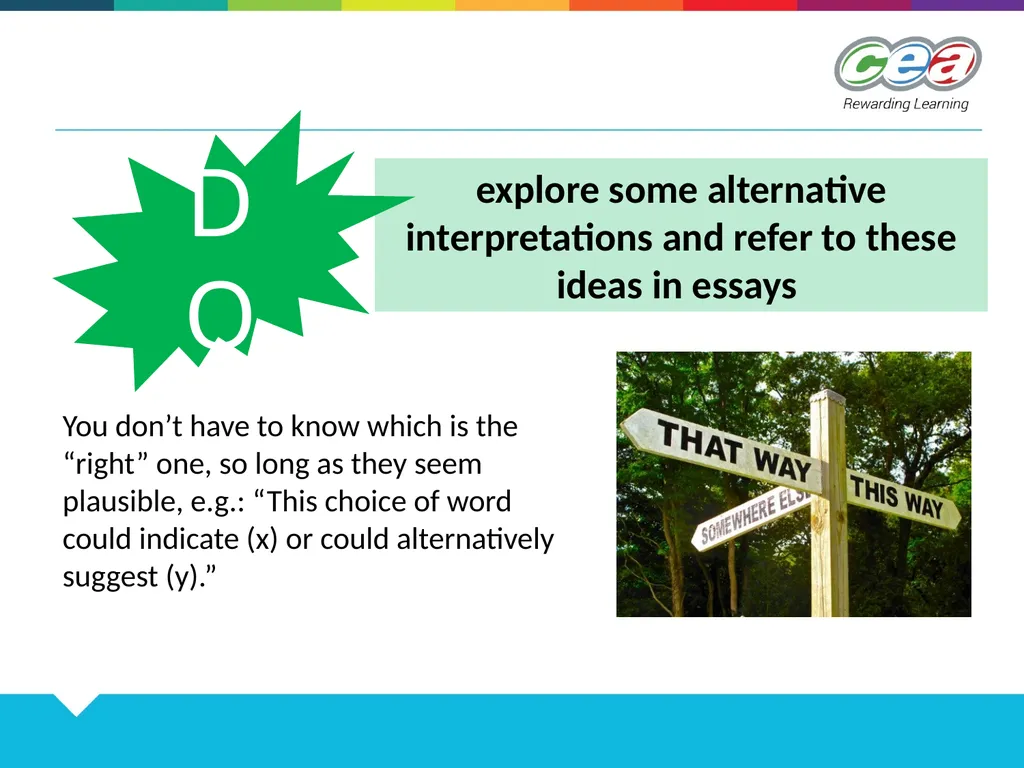 Unit 2 Section B Poetry DOs and DON’Ts Tips to - slide 4 of 10