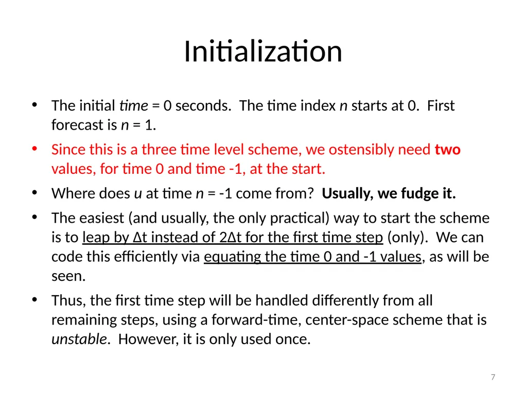 Model Task #0B: Leapfrog (LF) and Runge-Kutta (RK) - slide 7 of 27