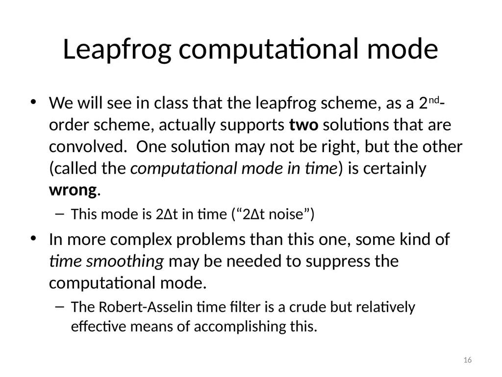 Model Task #0B: Leapfrog (LF) and Runge-Kutta (RK) - slide 16 of 27