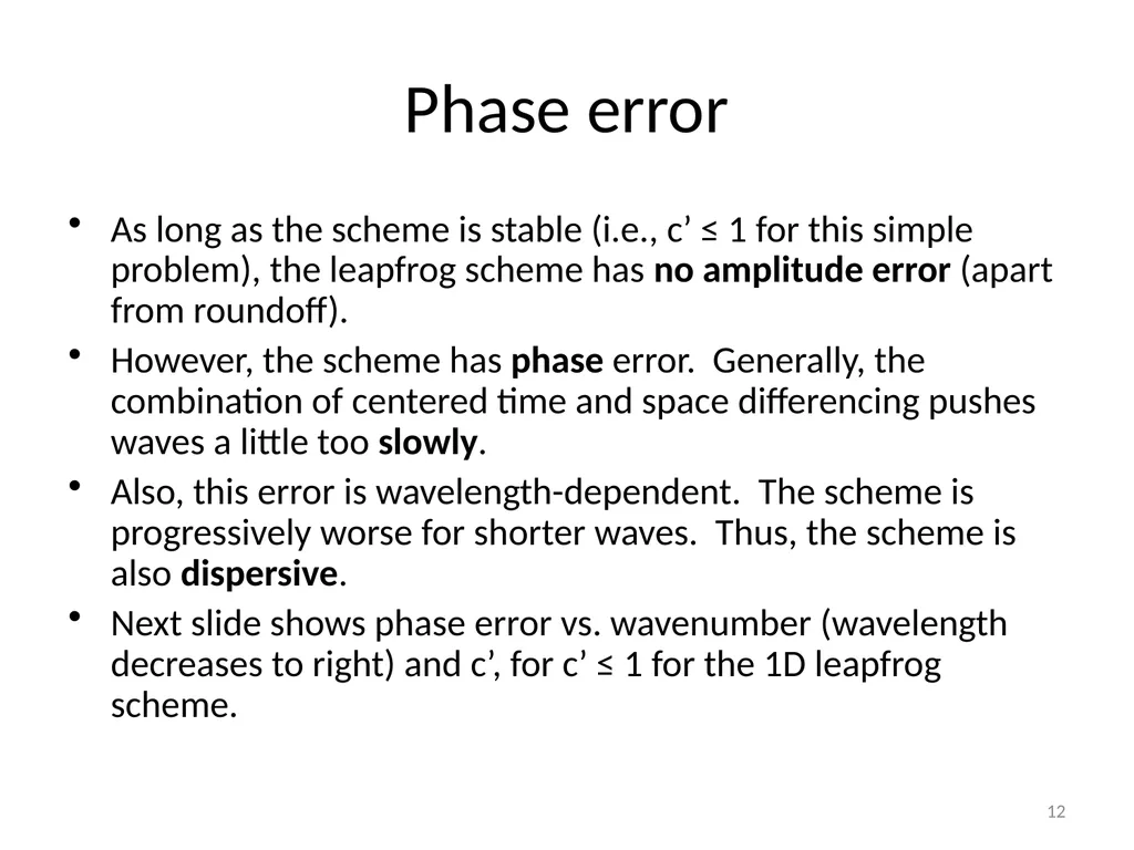 Model Task #0B: Leapfrog (LF) and Runge-Kutta (RK) - slide 12 of 27