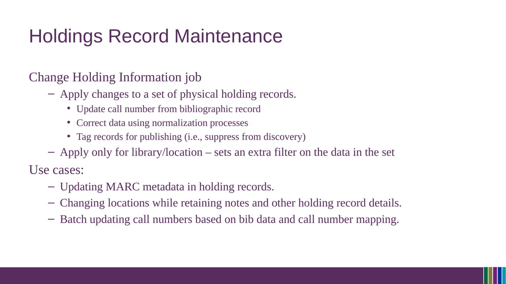 Resource Management Training Session 8 Batch - slide 19 of 30