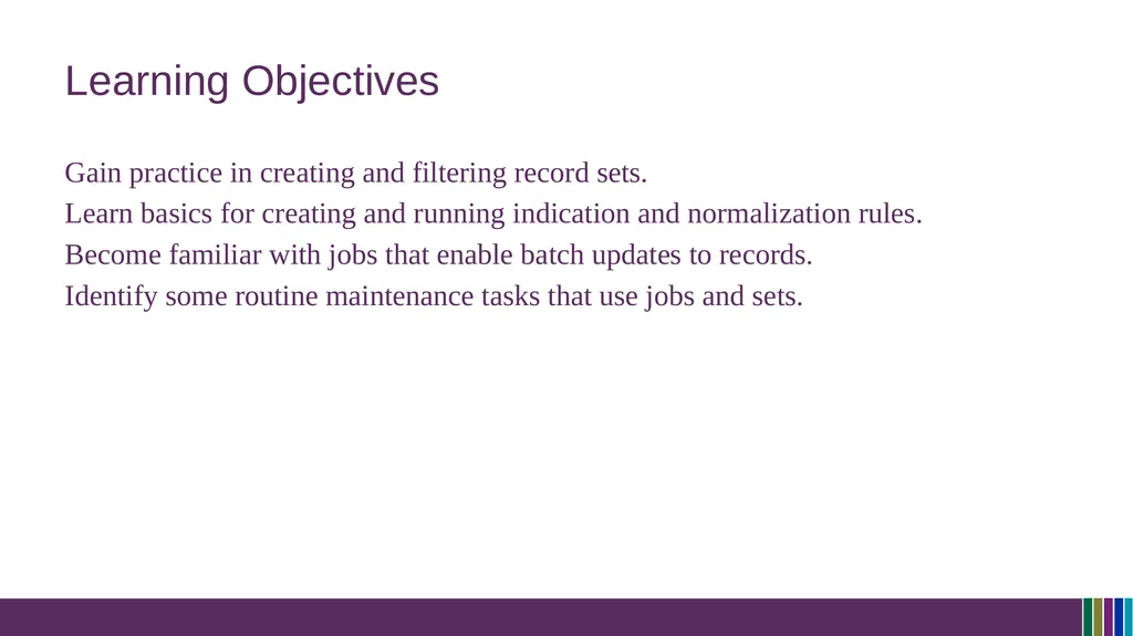 Resource Management Training Session 8 Batch - slide 3 of 30