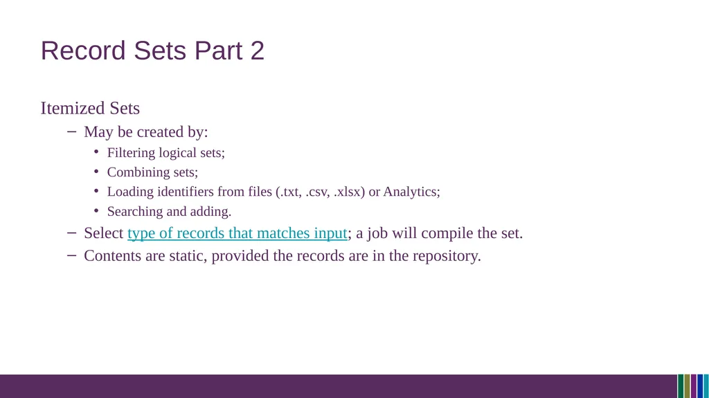 Resource Management Training Session 8 Batch - slide 10 of 30