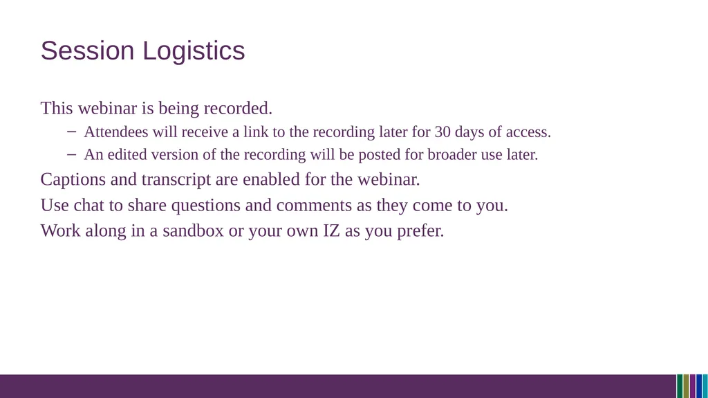 Resource Management Training Session 8 Batch - slide 2 of 30