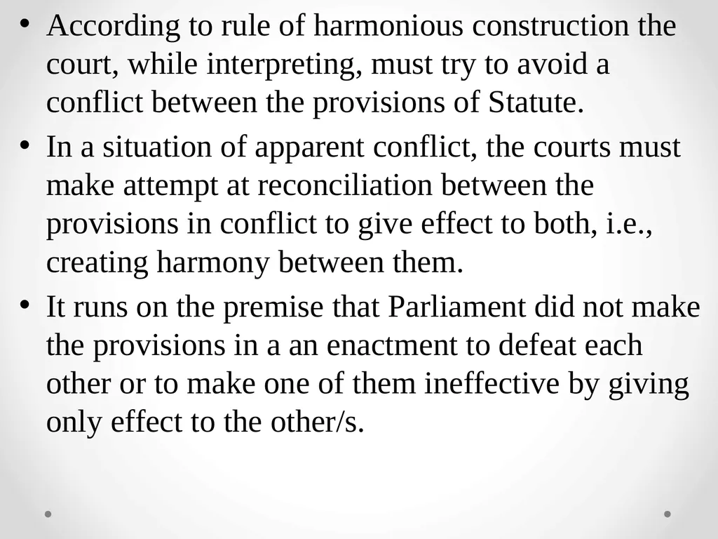 Interpretation Of Statutes -Anusha M V Assistant - slide 48 of 60